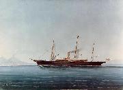 Campin, Robert, Follower of, American Steam Yacht